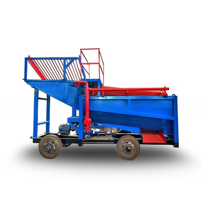 30-50tph Gold Trommel Plan for Gold Washing Processing Plant Mining Equipments Sieving
