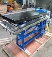 0.5-1.2 Tons Per Hour Small Gold Shaker Table for Separating Gold Ore Multifunctional