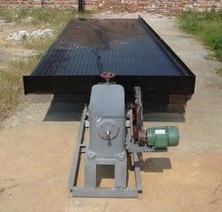 0.5-1.2 Tons Per Hour Small Gold Shaker Table for Separating Gold Ore Multifunctional