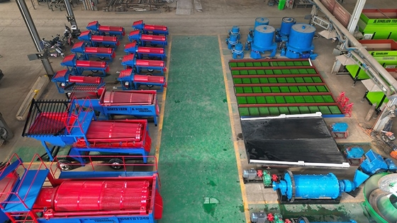 20 TPH Capacity Mobile Gold Washing Trommel Plant for Alluvial Gold Mining Equipment