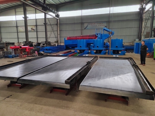 650 KG Capacity Manufacturing Plant Portable Gold Refining Washing Machine for Ghana