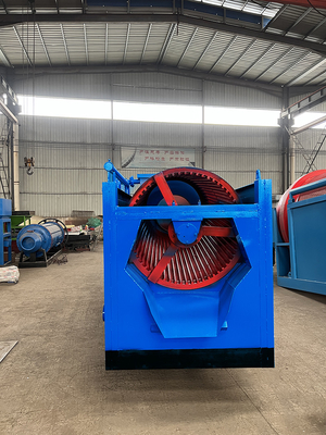10-30t/h Capacity Gold Trommel Screen for Home Sand Gravel Gold Separation Equipment