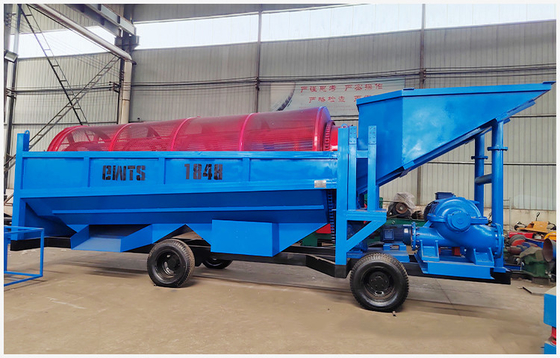 Alluvial Gold Mining Equipment Trommel Screen Wire Screen Mesh with Technical Support