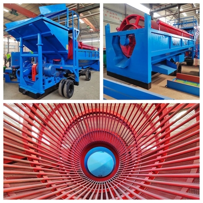 Alluvial Gold Mining Equipment Trommel Screen Wire Screen Mesh with Technical Support