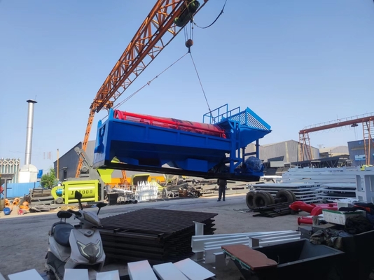 Mobile Gold Washing Plant with Customizable Discharge Size Sand Rotary Trommel Screen