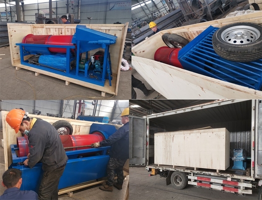 10 Tons Scale Gold Mining Equipment Alluvial Gold Wash Machine with 98% Efficiency