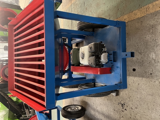 620 KG Gold Mining Trommel Machine Feeding Size Less than 300mm Portable