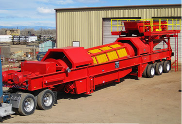 220V/380V Voltage Sand Gold Mine Wash Trommel Screen Machine with Easy Operation