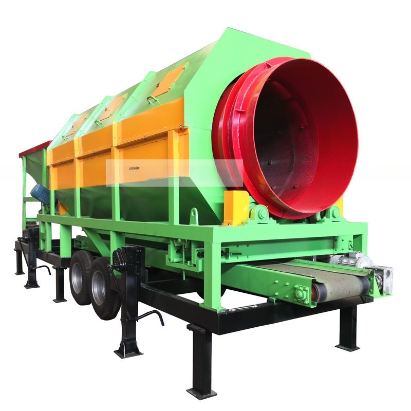 Energy Mining Installation Manual Vibration Compost Rotary Sieve Screen for Screening