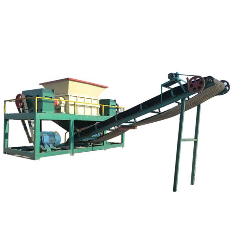 7.5-132KW Double Shaft Oil Palm Empty Fruit Bunched Shredder Machine for Energy Mining