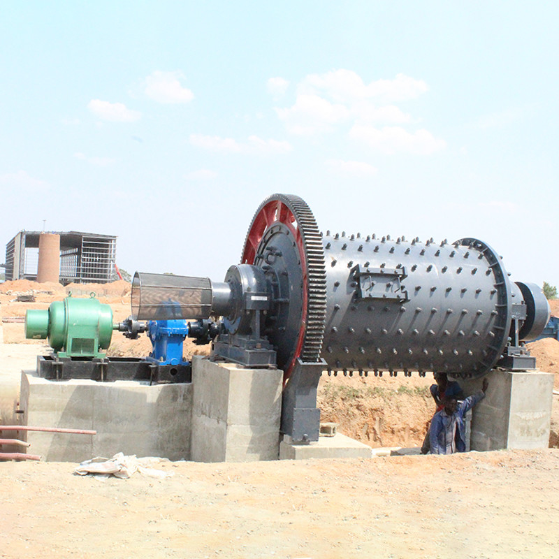 900 x 1800 Ball Mill Rock Crusher for Gold Ore Grinding in Tanzania Wet or Dry Type