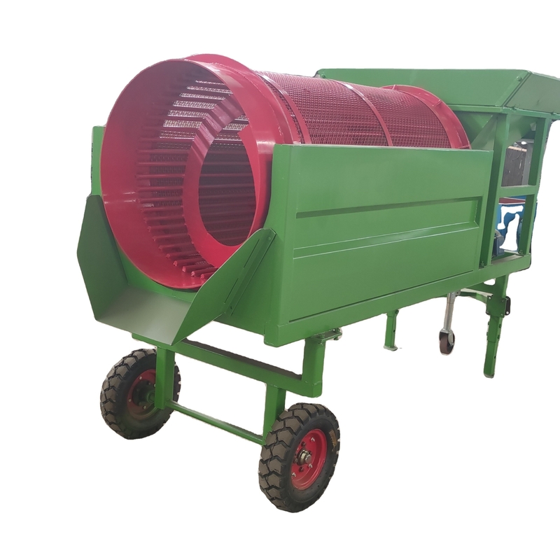 Rotary Drum Sieve Sand and Gravel Separator Small Trommel Screen Capacity ≤15m3/h Ore