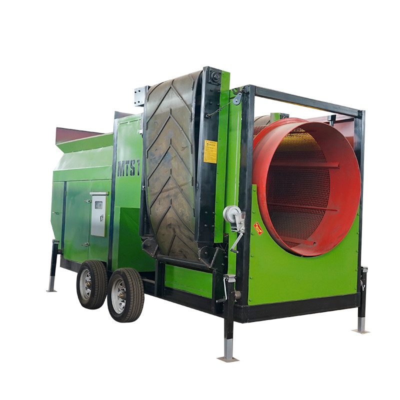95% Efficiency Trash Drum Screen Complete Set of Waste Sorting Equipment for Home