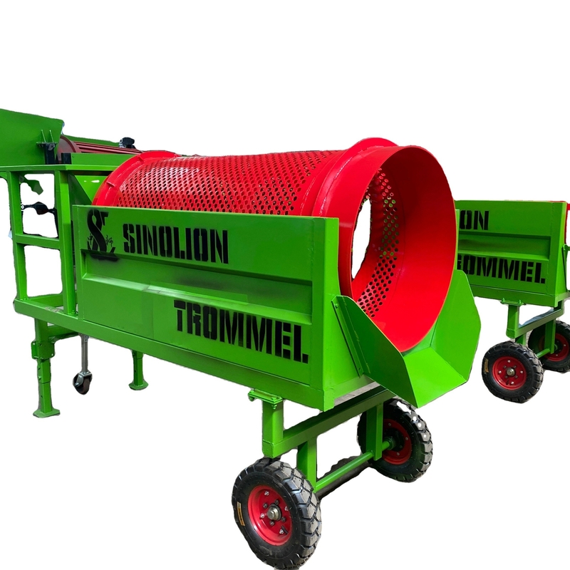 Revolutionize Your Composting Process Automatic Compost Sifter with 2-80mm Mesh Size