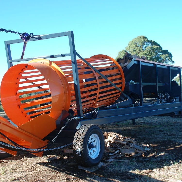 Stationary Trommel Screen Sieve for Different Models and 380V/415V/440V Voltage Options
