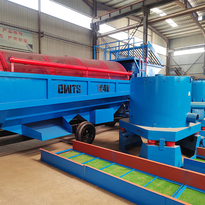 Small Scale Mini Mobile Gold Grabber Trommel Screen As Per Different Model with 5.5KW