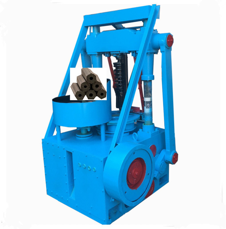 1-30t/h BBQ Wood Charcoal Coconut Shell Charcoal Bamboo Charcoal Hexagon Briquette Machine