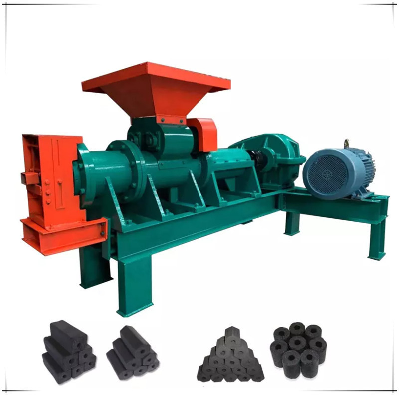 Easy to Operate BBQ Extruder Charcoal Brown Coal Stick Rod Briquette Machine 700 KG