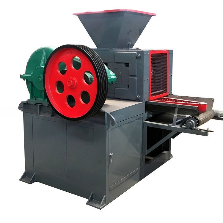 Building Material Shops Charcoal Powder Briquette Press Fuel Making Machine with Long