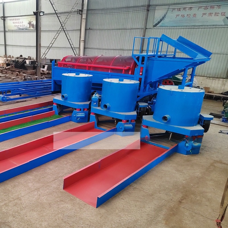30-50t/h Energy Mining Trommel Screen Equipment for Gold Washing and Separation Source