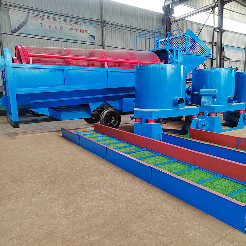 8*2.2*4m Trommel Wash Plant for Large Scale Mineral Collection and Mining Separation